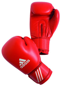 Adidas AIBA Licensed Amateur Contest Gloves - Red - FightstorePro