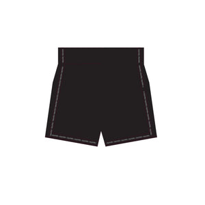 Core Combat Thai Shorts Shorts Charcoal/White - FightstorePro