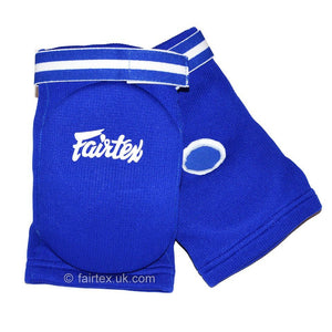 EBE1 Fairtex Blue Competition Elbow Pads - FightstorePro