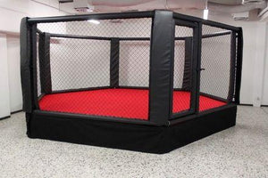 Elevated Gym Cage - FightstorePro