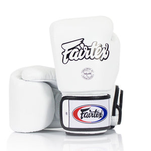 Fairtex BGV1 Boxing Gloves White - FightstorePro