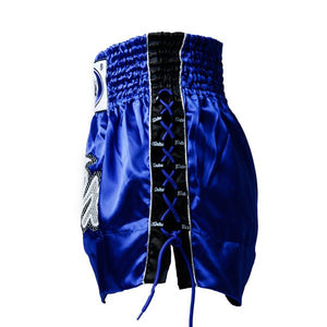 Fairtex BS0603 Blue Laced Sides Muay Thai Shorts - FightstorePro