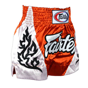 Fairtex BS0649 Tropical Orange Muaythai Shorts - FightstorePro