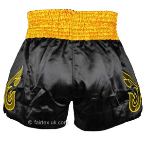 Fairtex BS0652 Golden Horn Muay Thai Shorts - FightstorePro