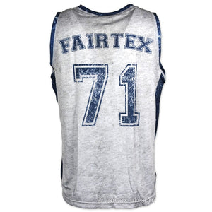 Fairtex JS9 Basketball Jersey - Grey/Blue - FightstorePro