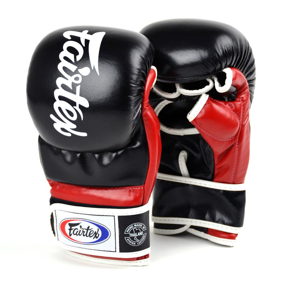Fairtex MMA Sparring Gloves FGV18 - Black - FightstorePro