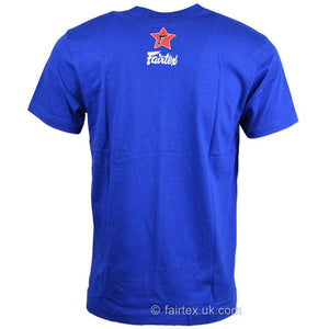 Fairtex TST106 Super T-Shirt Blue - FightstorePro