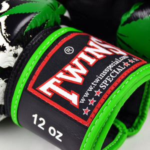 FBGVL3-54 Twins Grass Limited Edition Boxing Gloves - FightstorePro