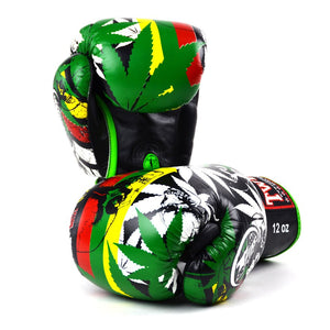 FBGVL3-54 Twins Grass Limited Edition Boxing Gloves - FightstorePro