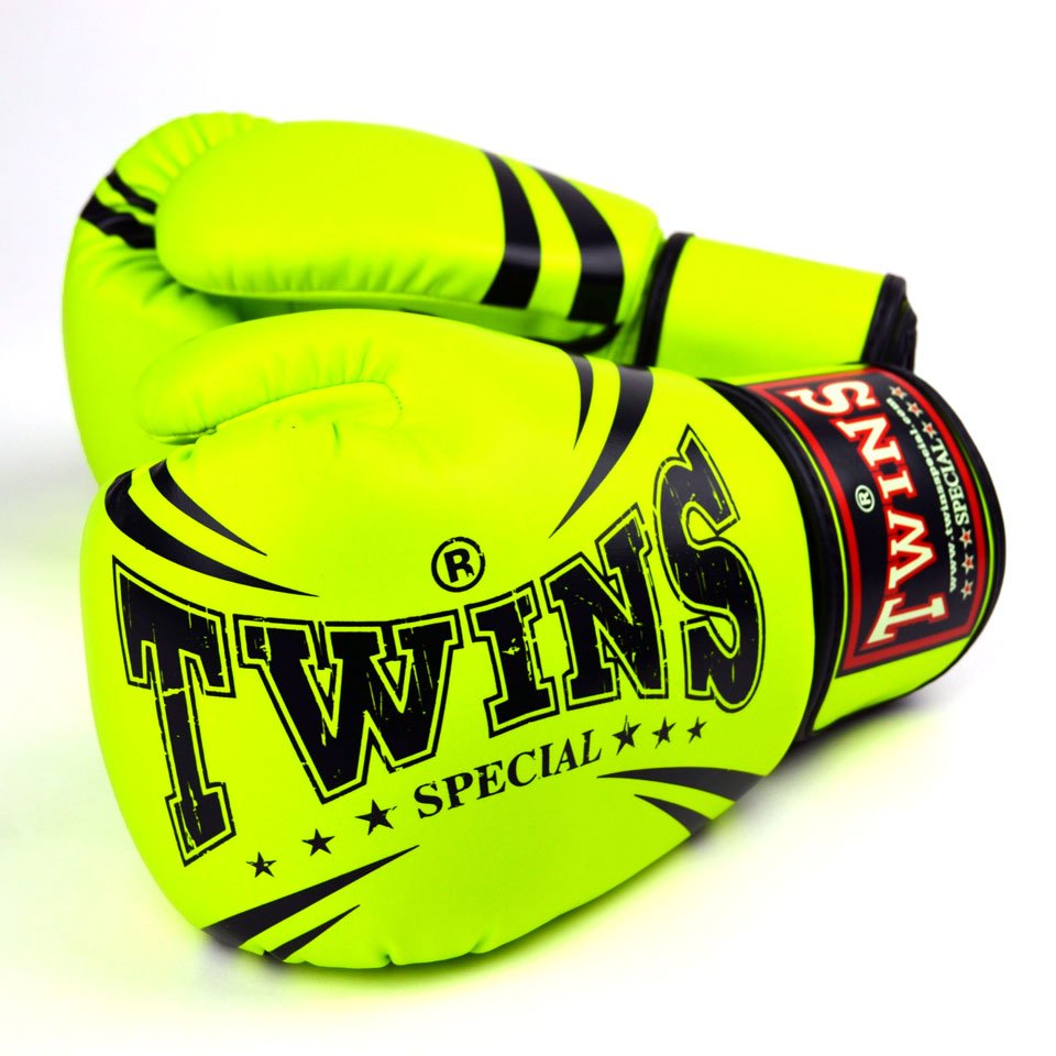 FBGVS3-TW6 Twins Light Green Synthetic Boxing Gloves – FightstorePro