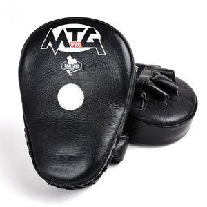 FM1 MTG Pro Black Curved Focus Mitts - FightstorePro