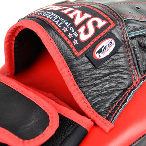 PML21 Twins Red-Black Long Focus Mitts - FightstorePro