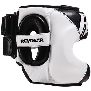 Revgear Guvnor Face Saver Head guard - White - FightstorePro