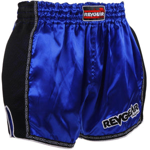 Revgear Original Muay Thai Shorts - Blue - FightstorePro