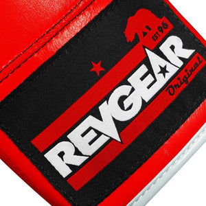 Revgear Professional Competition Boxing Gloves - Red/White - FightstorePro
