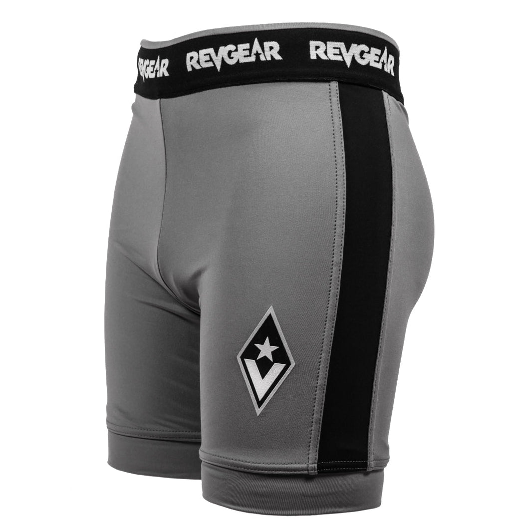 Revgear Staredown Revolution Vale Tudo Shorts - Grey - FightstorePro