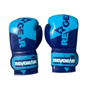 Revgear WCB Pinnacle Boxing Gloves - Blue - FightstorePro