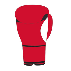 Rings Boxing Glove Custom Gloves - Red - FightstorePro