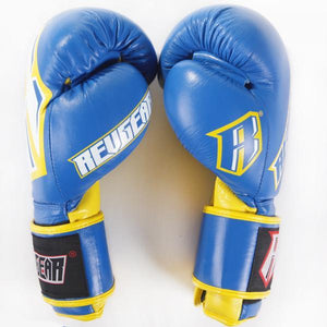S3 Sparring Boxing Glove - Blue Yellow - Fightstore Pro