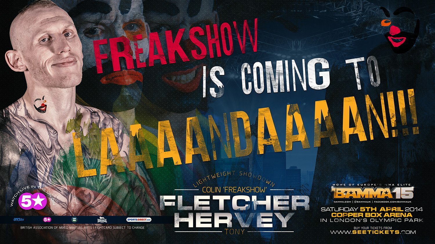 BAMMA 15: London bound. - FightstorePro