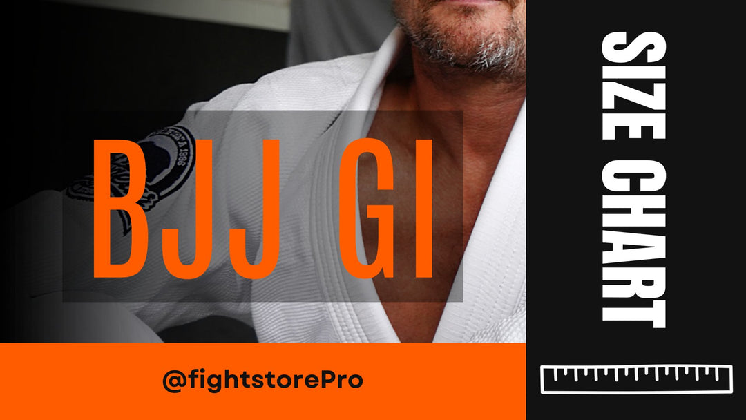 BJJ Gi Size Chart Men, Women, Junior Measurements FightstorePro