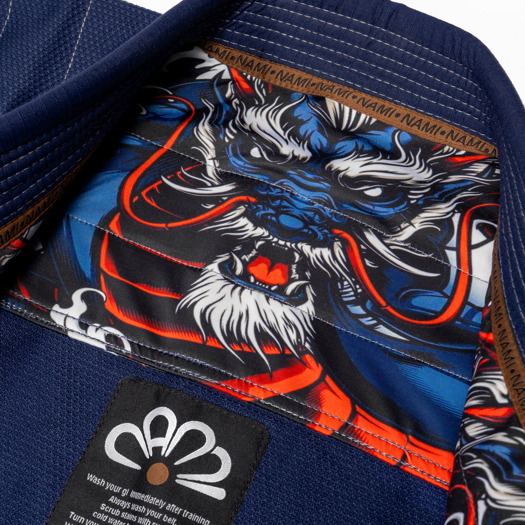 NAMI “Dragon” Premium BJJ Gi- Navy