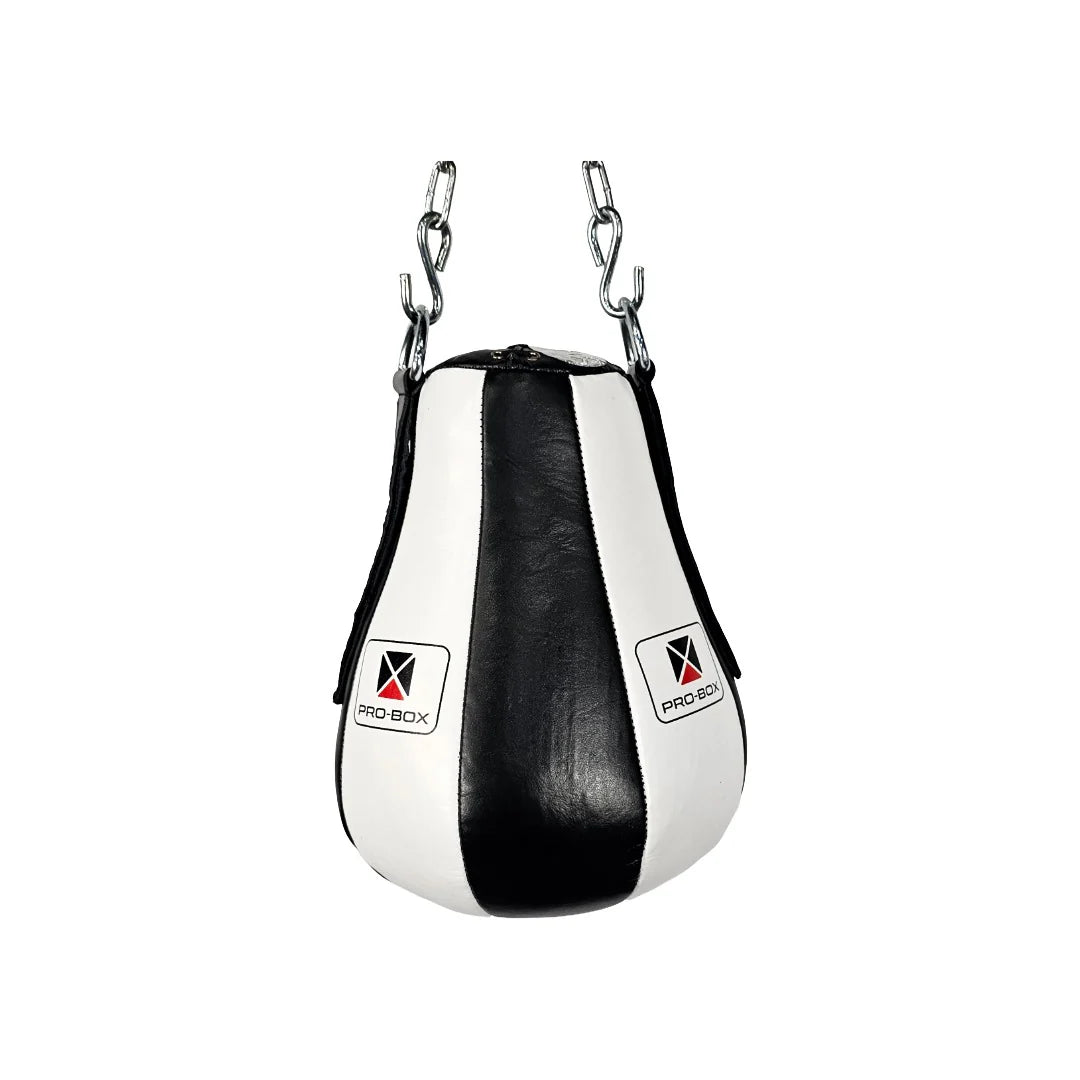 BLACK/WHITE LEATHER MAIZE BALL