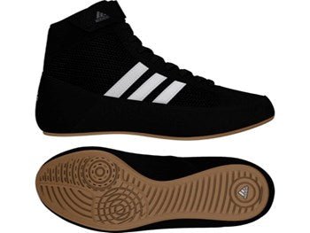 Adidas Havoc K Wrestling Boot Black - FightstorePro