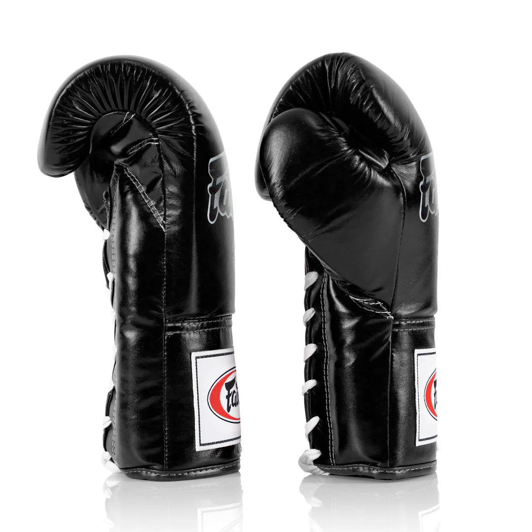 Fairtex BGL6 Competition Lace Up Boxing Gloves - FightstorePro