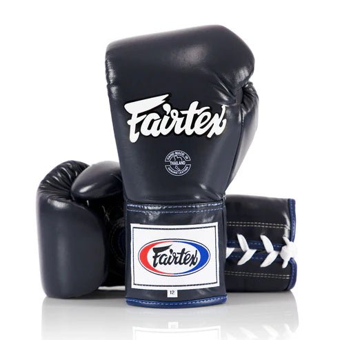 Fairtex BGL6 Competition Lace Up Boxing Gloves - FightstorePro