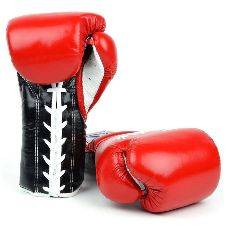 Fairtex BGL7 12oz Mexican Lace - Up Gloves - FightstorePro