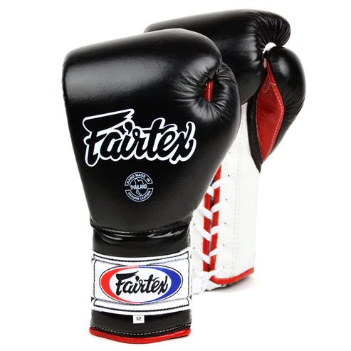 Fairtex BGL7 12oz Mexican Lace - Up Gloves - FightstorePro