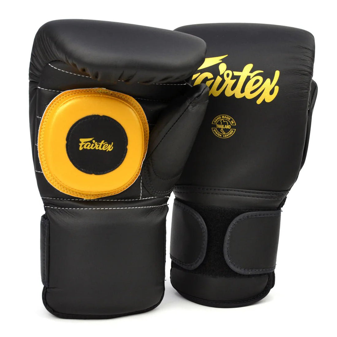 Fairtex BGV13 Coach Sparring Gloves - Black - FightstorePro