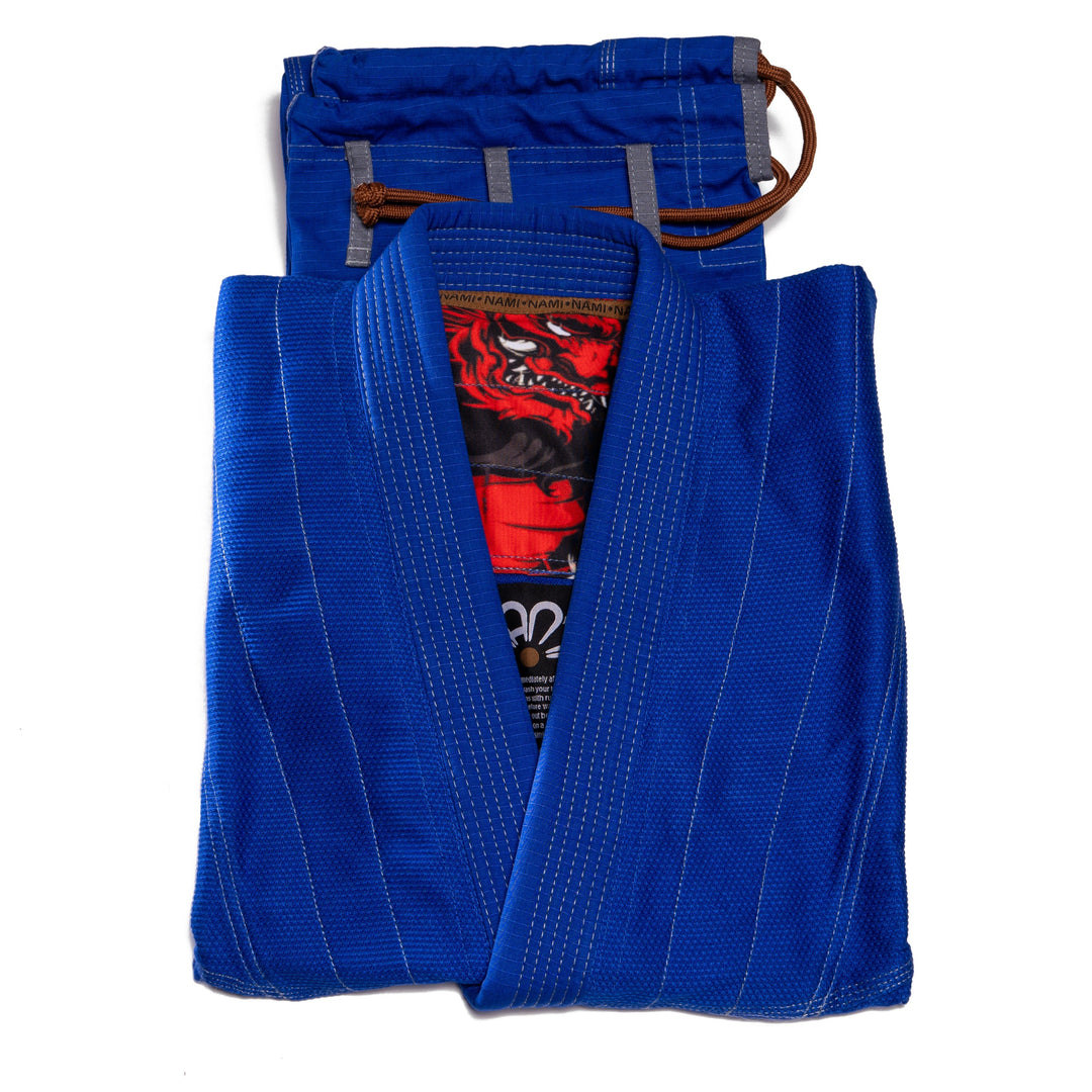 NAMI “Akuma” Premium BJJ Gi - Blue - FightstorePro