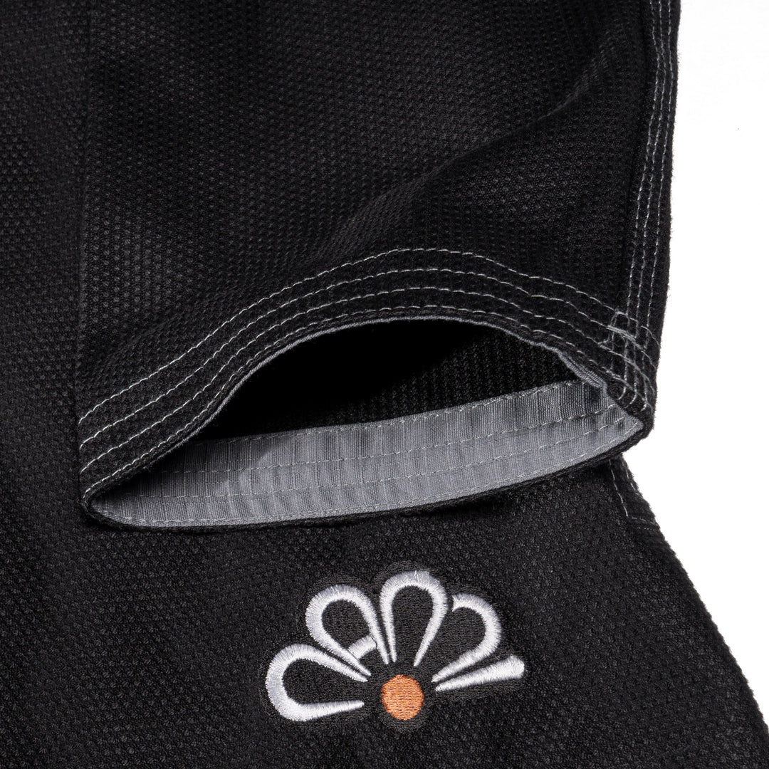 NAMI “Sōmen” Premium BJJ Gi - Black - FightstorePro