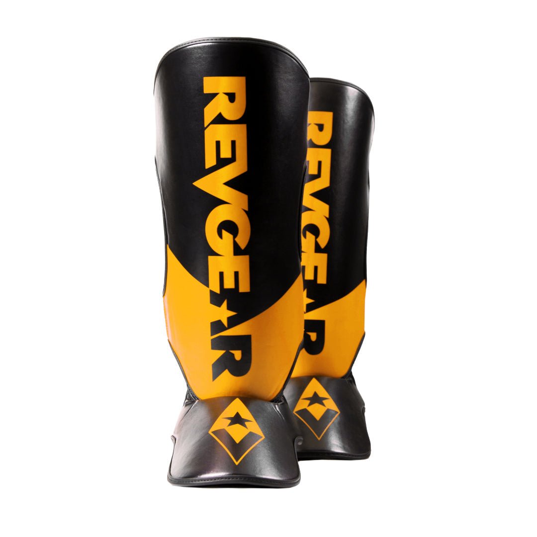 Pinnacle 2.0 Shin Guards - Gold Collection - FightstorePro