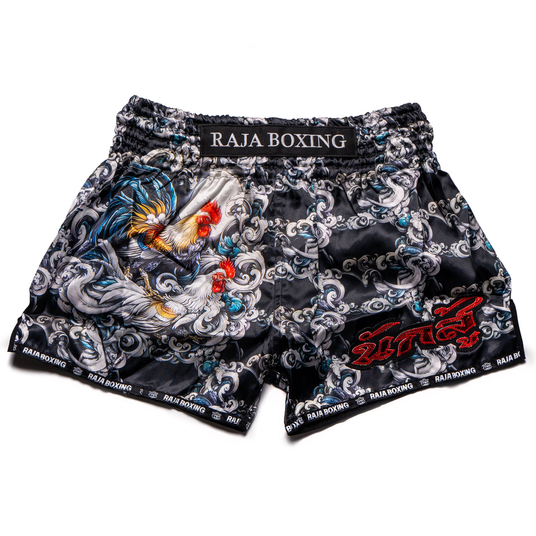 Raja Muay Thai Shorts - Fighting Cocks - FightstorePro