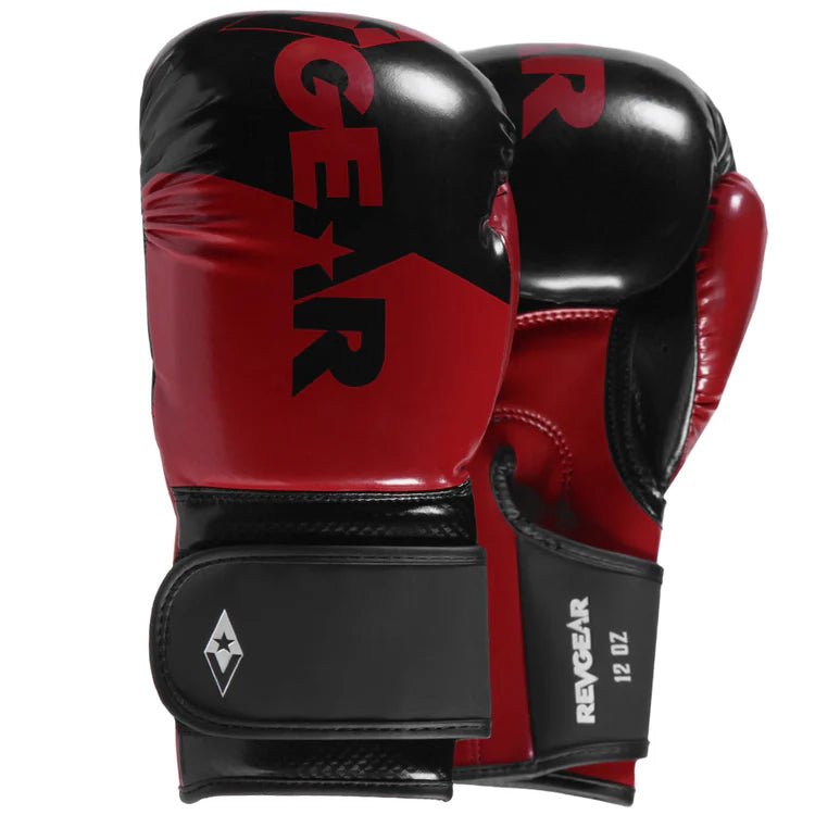 Revgear Pinnacle 2.0 Boxing Gloves - Red/Black - FightstorePro