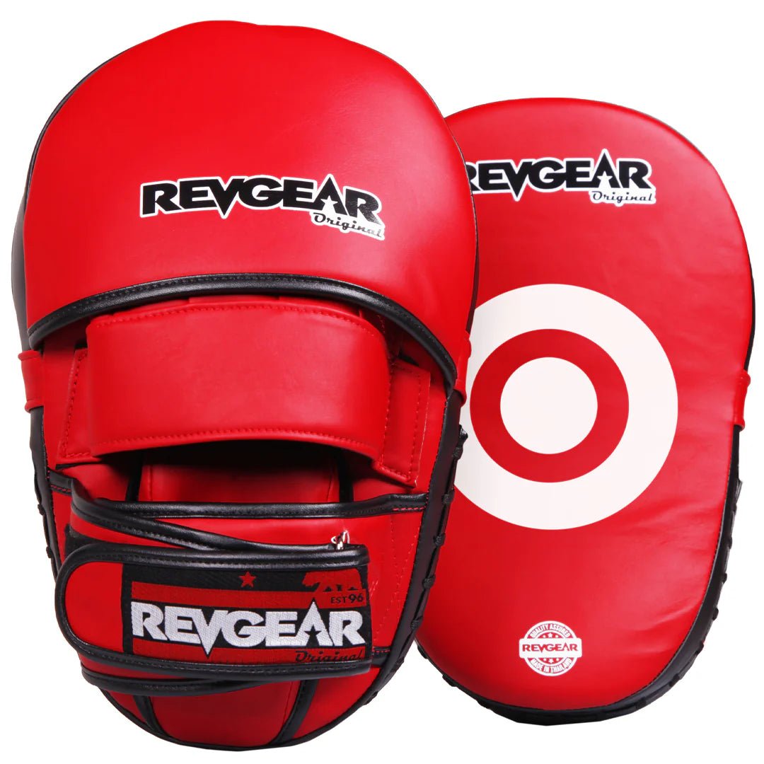 Revgear Thai Original Kick Mitts - Long Focus Mitts - FightstorePro
