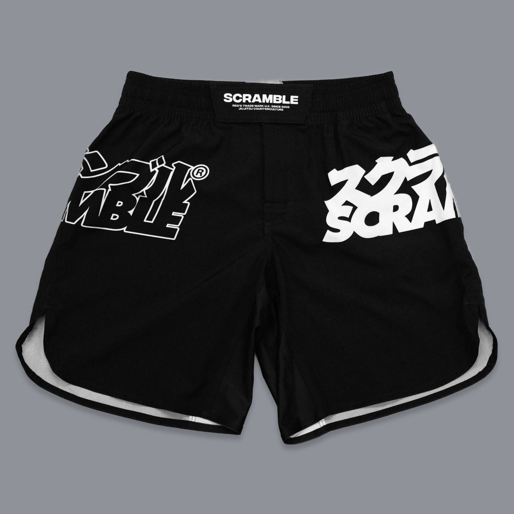 Scramble Core Shorts - Black - FightstorePro