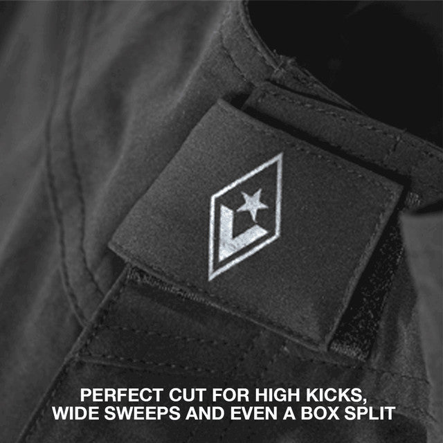 STEALTH 1 HYBRID FIGHT SHORTS - BLACKS COLLECTION - FightstorePro