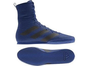 Adidas Box Hog 3 Boxing Boots - Royal - FightstorePro