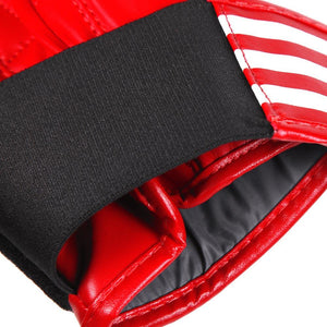 Adidas Performer Leather Boxing Gloves - Red - FightstorePro