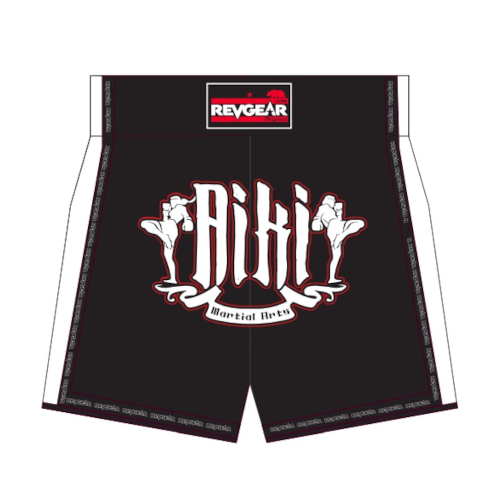 Aiki Martial Arts Custom Thai Fight Shorts - FightstorePro