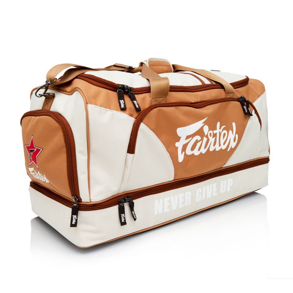 BAG2 Fairtex Vintage Khaki Heavy Duty Gym Bag - FightstorePro