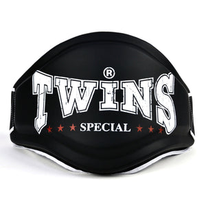 BEPS4 Twins Large Logo Belly Pad Black-White - FightstorePro