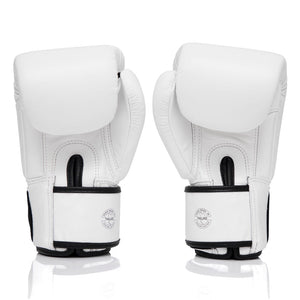BGV1 Fairtex X ONE Championship White Boxing Gloves - FightstorePro