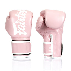 BGV14 Fairtex Light Pink Microfiber Gloves - FightstorePro