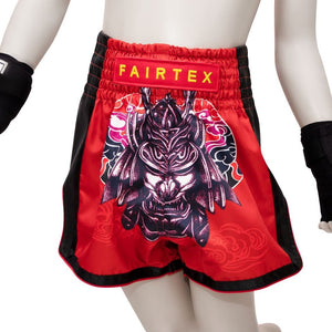 BSK2108 Fairtex Kids Muay Thai Shorts Silent Warrior - FightstorePro