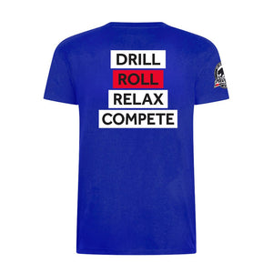 Drill Roll Relax Compete Brazilian Jiu Jitsu Tee - FightstorePro